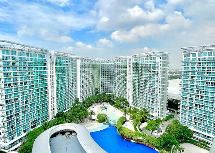 Azure Urban Residences, Condo, Airport, Wave-pool, Tropical Vibe Appartement