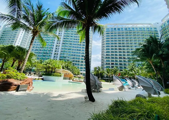 Appartement Azure Urban Residences, Condo, Airport, Wave-pool, Tropical Vibe *