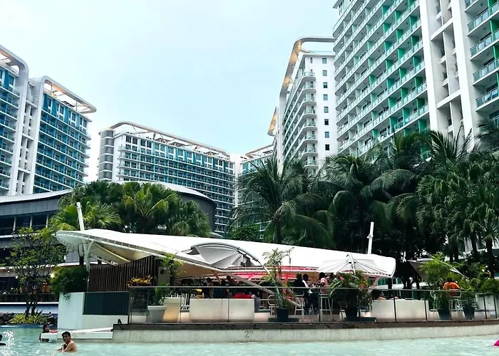 Appartement Azure Urban Residences, Condo, Airport, Wave-pool, Tropical Vibe
