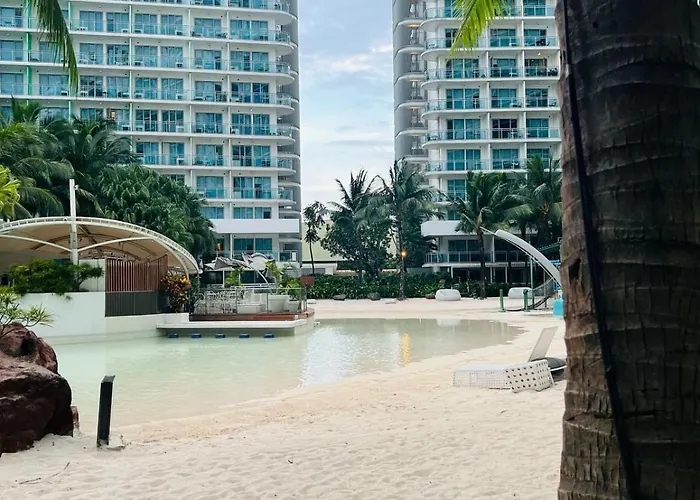 Appartement Azure Urban Residences, Condo, Airport, Wave-pool, Tropical Vibe *