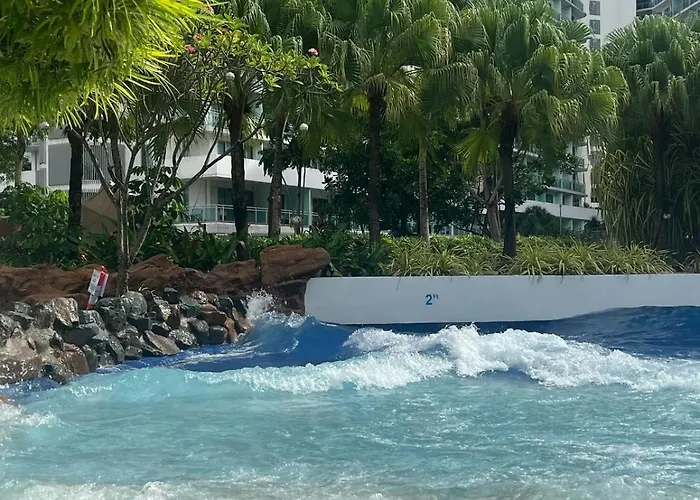 Azure Urban Residences, Condo, Airport, Wave-pool, Tropical Vibe Appartement *